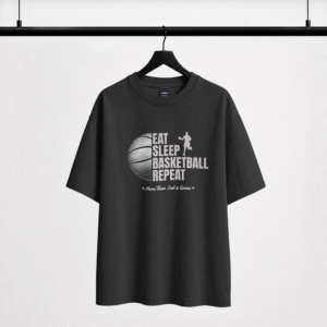 T-Paita, Eat - Sleep - Basketball